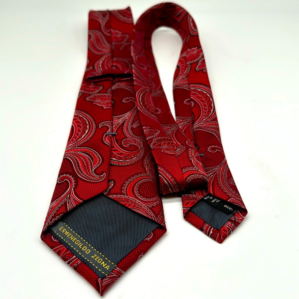 Ermenegildo Zegna silk tie made in Italy